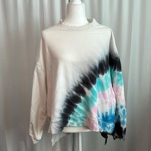 Electric & Rose Tie Dye Sweatshirt from Anthropologie